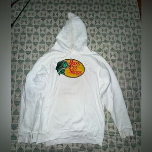 White BassPro Hoodie
